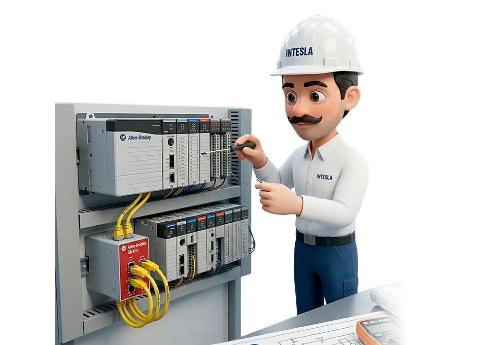 Automatizacion con PLC Allen Bradley